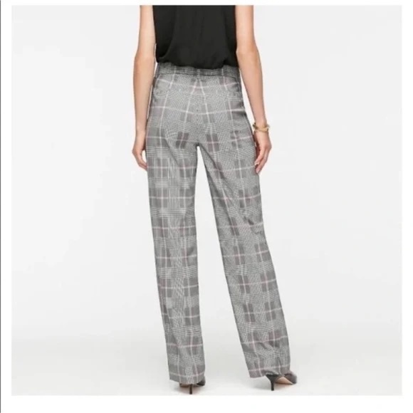 J. Crew Full-length Peyton Pant in Everyday Wool Plaid Print - Picture 2 of 7
